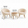 Atelier Del Sofa Lida Linen - Crema